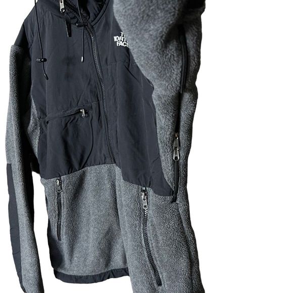 The North Face Hooded Denali Jacket Mens Medium - Picture 2 of 3
